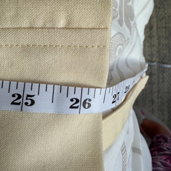 Vintage 00s NWT Origins Cream Belted Suit Blazer, Pants and Skirt - Picture 15 of 16
